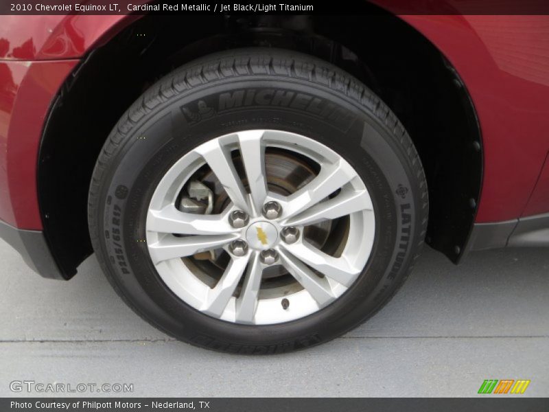 Cardinal Red Metallic / Jet Black/Light Titanium 2010 Chevrolet Equinox LT