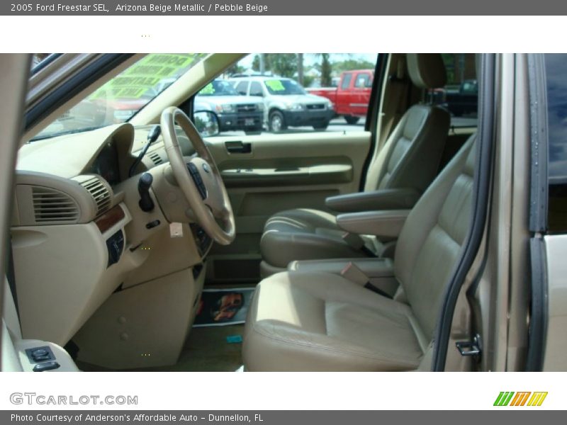 Arizona Beige Metallic / Pebble Beige 2005 Ford Freestar SEL