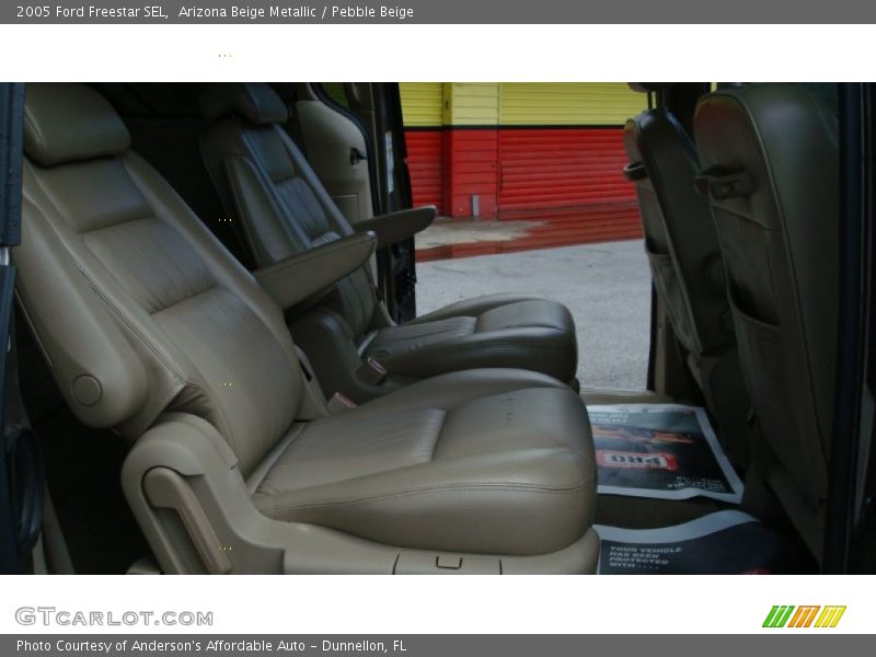 Arizona Beige Metallic / Pebble Beige 2005 Ford Freestar SEL
