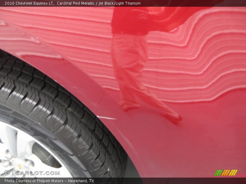 Cardinal Red Metallic / Jet Black/Light Titanium 2010 Chevrolet Equinox LT