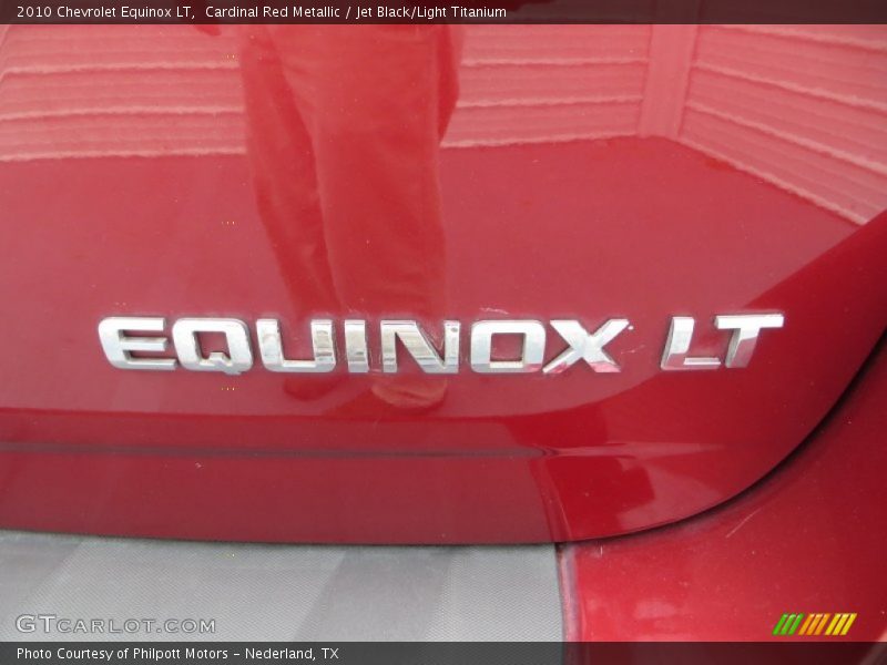 Cardinal Red Metallic / Jet Black/Light Titanium 2010 Chevrolet Equinox LT