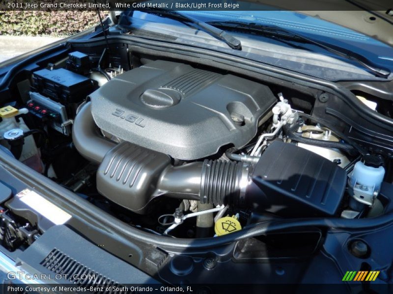  2011 Grand Cherokee Limited Engine - 3.6 Liter DOHC 24-Valve VVT V6