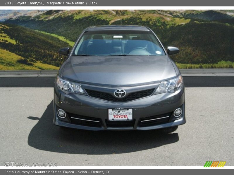 Magnetic Gray Metallic / Black 2013 Toyota Camry SE