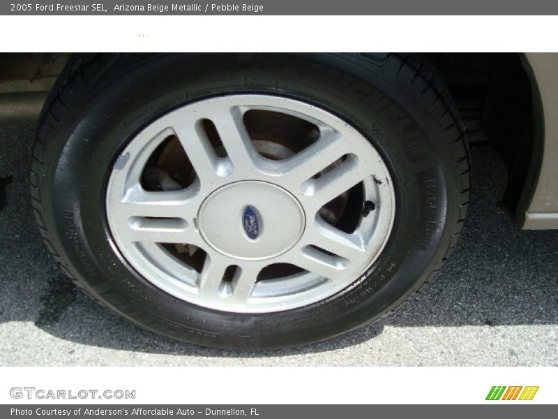Arizona Beige Metallic / Pebble Beige 2005 Ford Freestar SEL