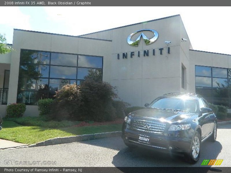 Black Obsidian / Graphite 2008 Infiniti FX 35 AWD