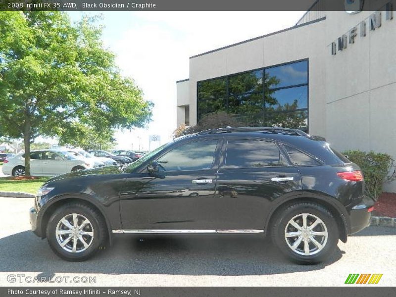 Black Obsidian / Graphite 2008 Infiniti FX 35 AWD