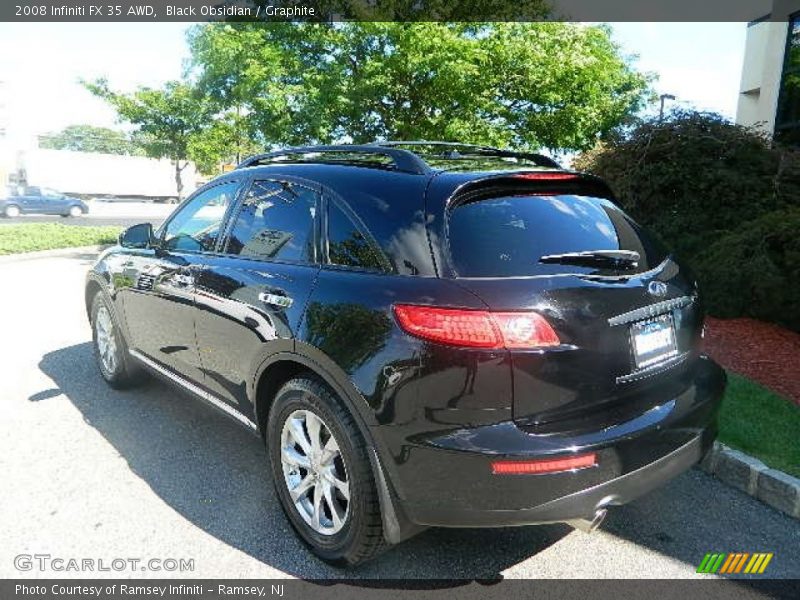 Black Obsidian / Graphite 2008 Infiniti FX 35 AWD
