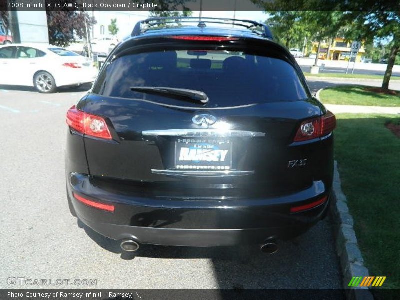 Black Obsidian / Graphite 2008 Infiniti FX 35 AWD