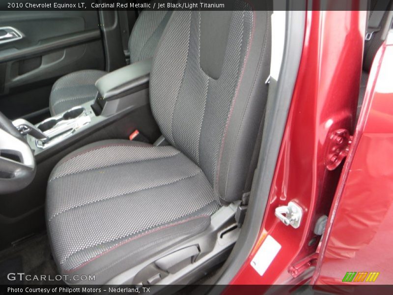 Cardinal Red Metallic / Jet Black/Light Titanium 2010 Chevrolet Equinox LT