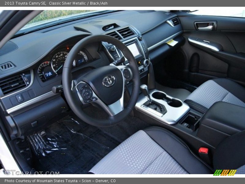 Classic Silver Metallic / Black/Ash 2013 Toyota Camry SE