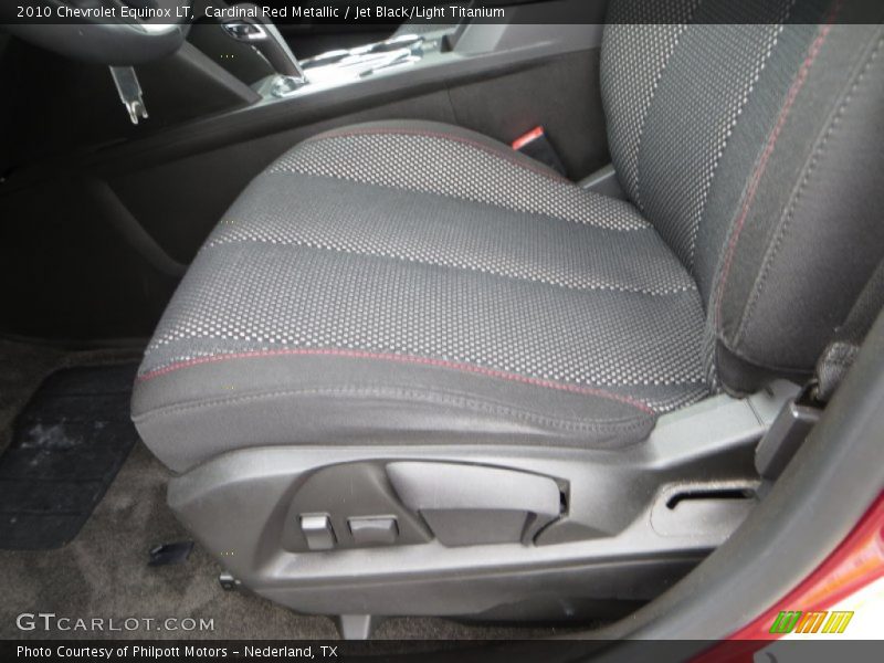 Cardinal Red Metallic / Jet Black/Light Titanium 2010 Chevrolet Equinox LT