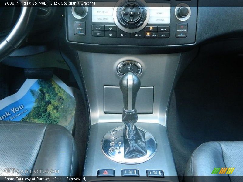 Black Obsidian / Graphite 2008 Infiniti FX 35 AWD