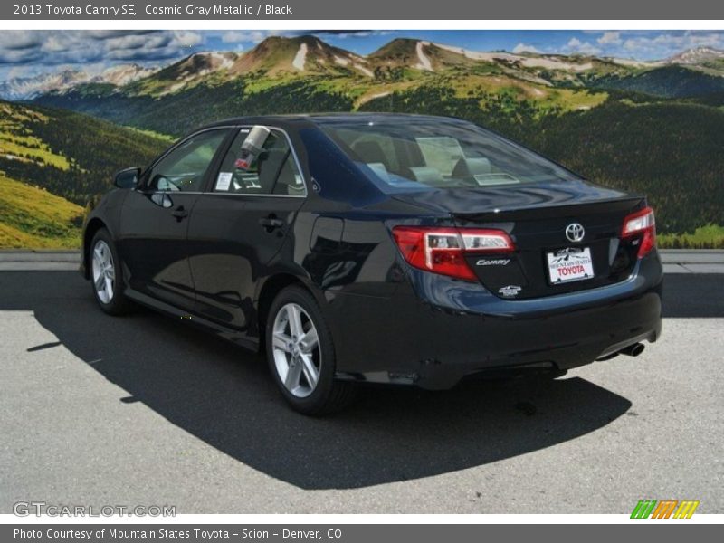 Cosmic Gray Metallic / Black 2013 Toyota Camry SE
