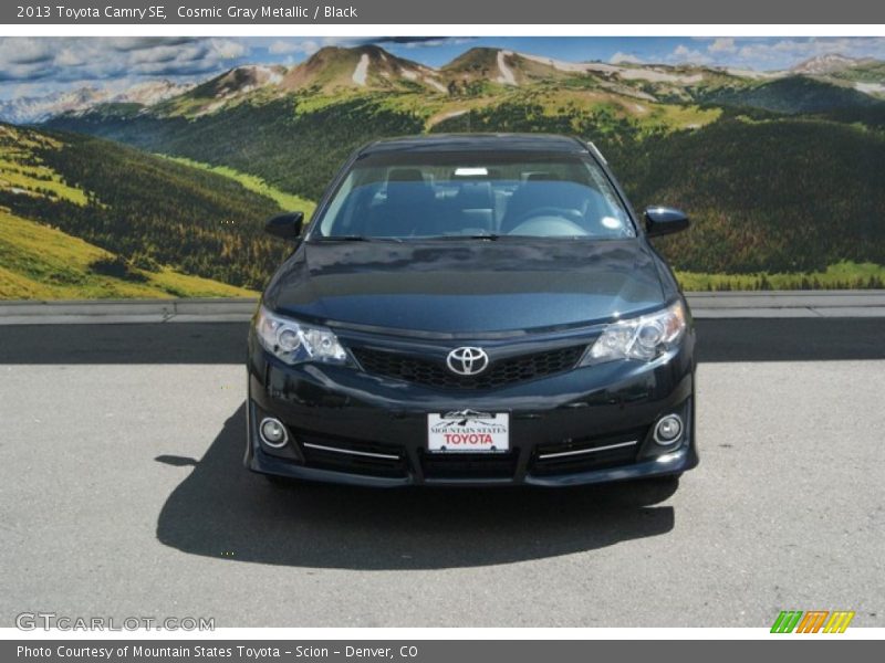 Cosmic Gray Metallic / Black 2013 Toyota Camry SE
