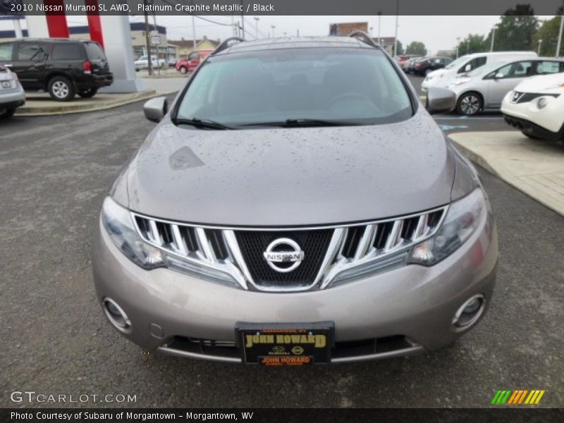 Platinum Graphite Metallic / Black 2010 Nissan Murano SL AWD
