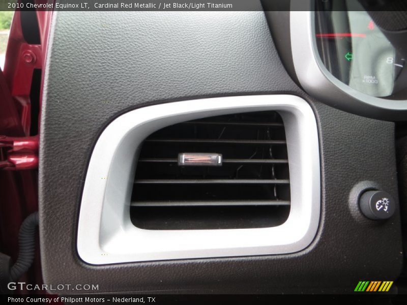 Cardinal Red Metallic / Jet Black/Light Titanium 2010 Chevrolet Equinox LT