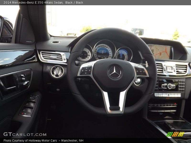 Black / Black 2014 Mercedes-Benz E 350 4Matic Sedan