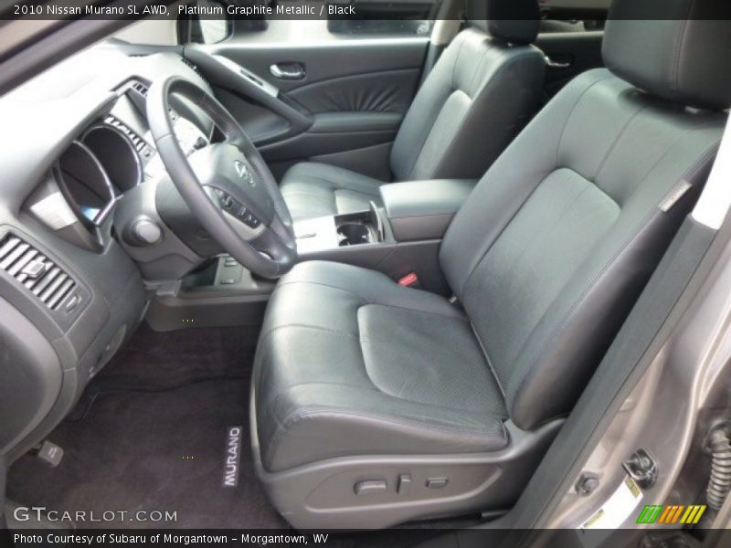 Platinum Graphite Metallic / Black 2010 Nissan Murano SL AWD