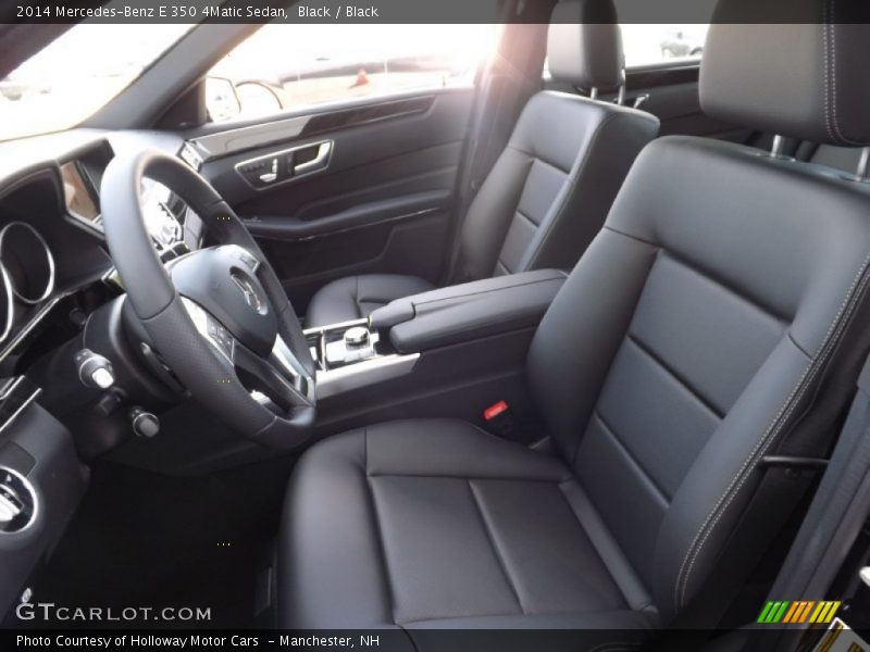 Black / Black 2014 Mercedes-Benz E 350 4Matic Sedan