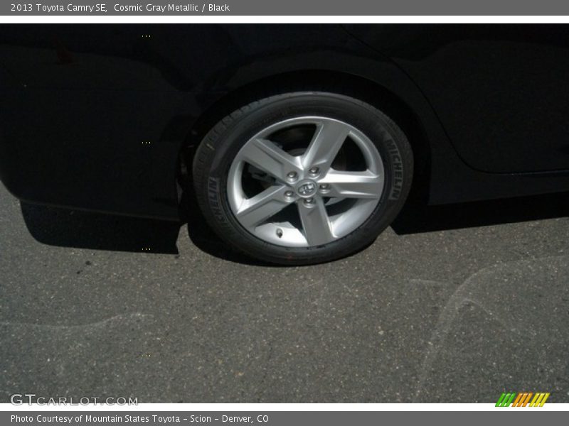 Cosmic Gray Metallic / Black 2013 Toyota Camry SE