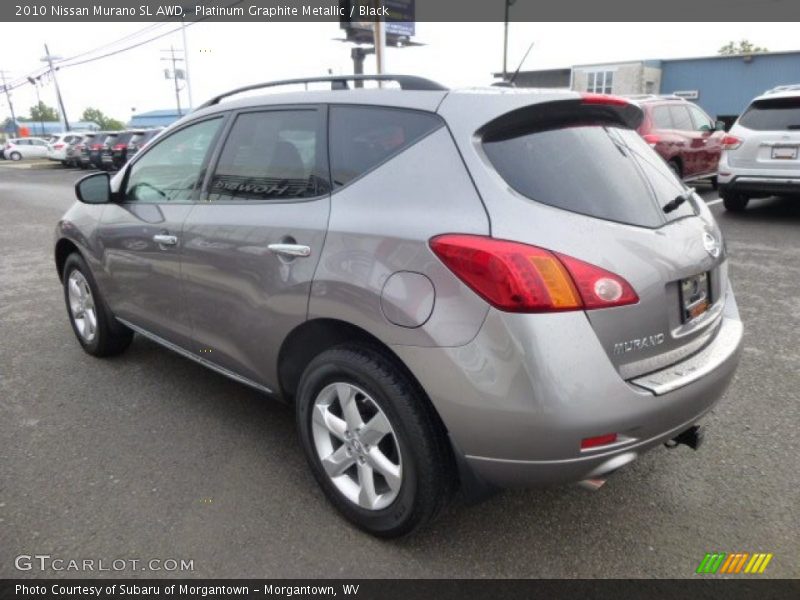 Platinum Graphite Metallic / Black 2010 Nissan Murano SL AWD