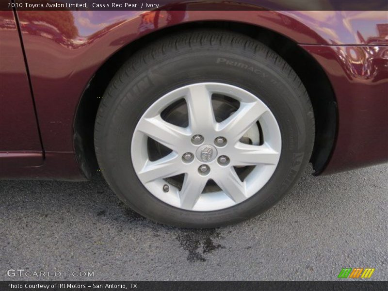 Cassis Red Pearl / Ivory 2010 Toyota Avalon Limited