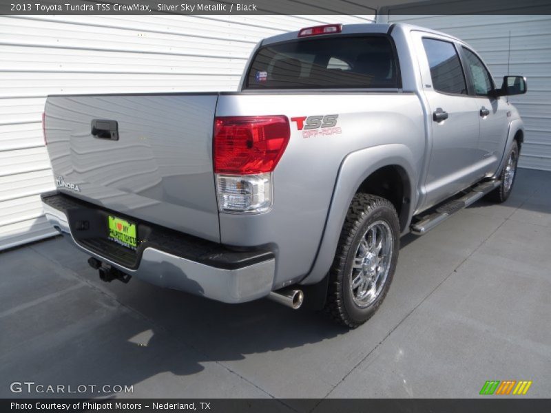 Silver Sky Metallic / Black 2013 Toyota Tundra TSS CrewMax