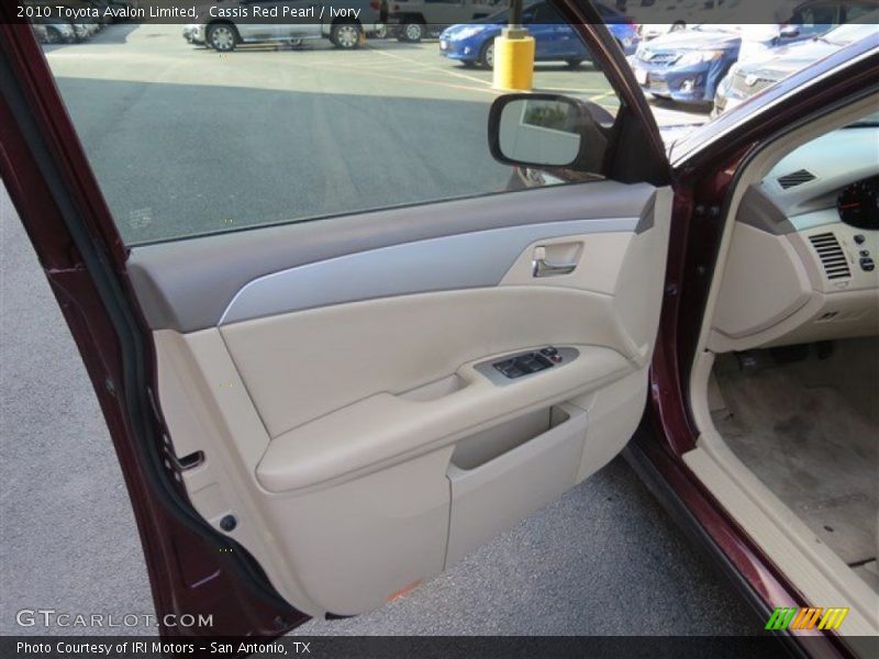 Cassis Red Pearl / Ivory 2010 Toyota Avalon Limited