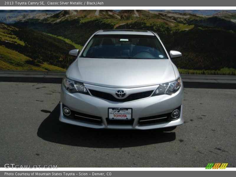 Classic Silver Metallic / Black/Ash 2013 Toyota Camry SE