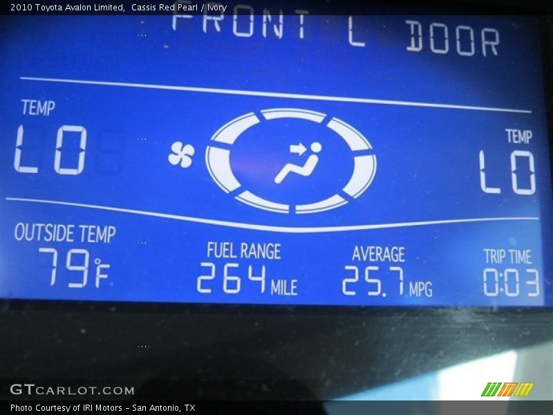 Cassis Red Pearl / Ivory 2010 Toyota Avalon Limited