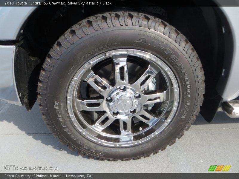 Silver Sky Metallic / Black 2013 Toyota Tundra TSS CrewMax