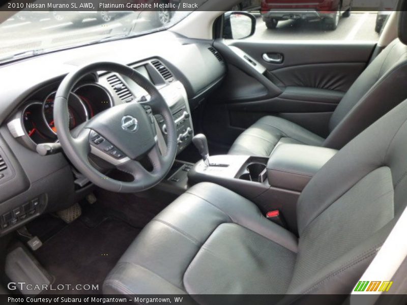 Platinum Graphite Metallic / Black 2010 Nissan Murano SL AWD