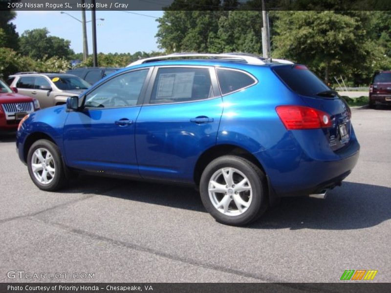 Indigo Blue / Gray 2009 Nissan Rogue SL