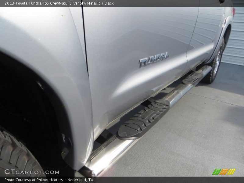 Silver Sky Metallic / Black 2013 Toyota Tundra TSS CrewMax