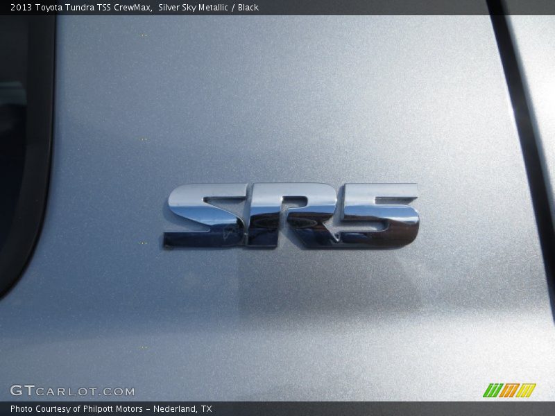 Silver Sky Metallic / Black 2013 Toyota Tundra TSS CrewMax