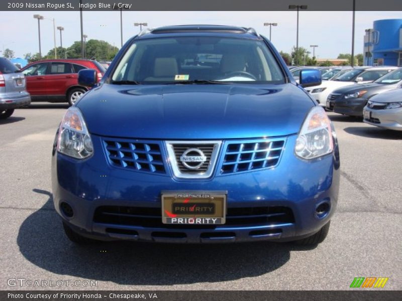 Indigo Blue / Gray 2009 Nissan Rogue SL
