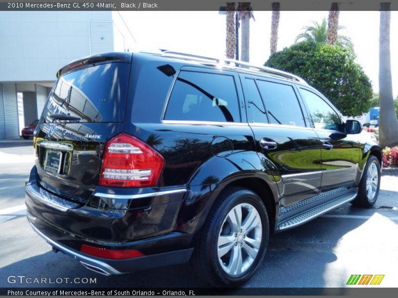 Black / Black 2010 Mercedes-Benz GL 450 4Matic