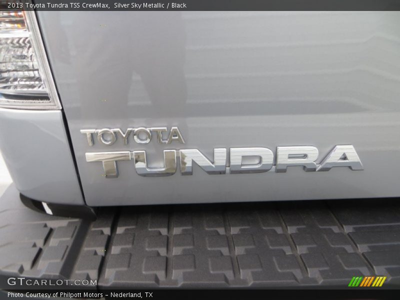 Silver Sky Metallic / Black 2013 Toyota Tundra TSS CrewMax