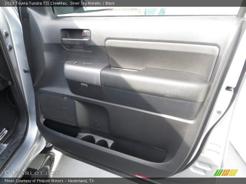 Silver Sky Metallic / Black 2013 Toyota Tundra TSS CrewMax