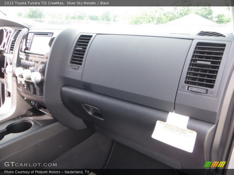 Silver Sky Metallic / Black 2013 Toyota Tundra TSS CrewMax