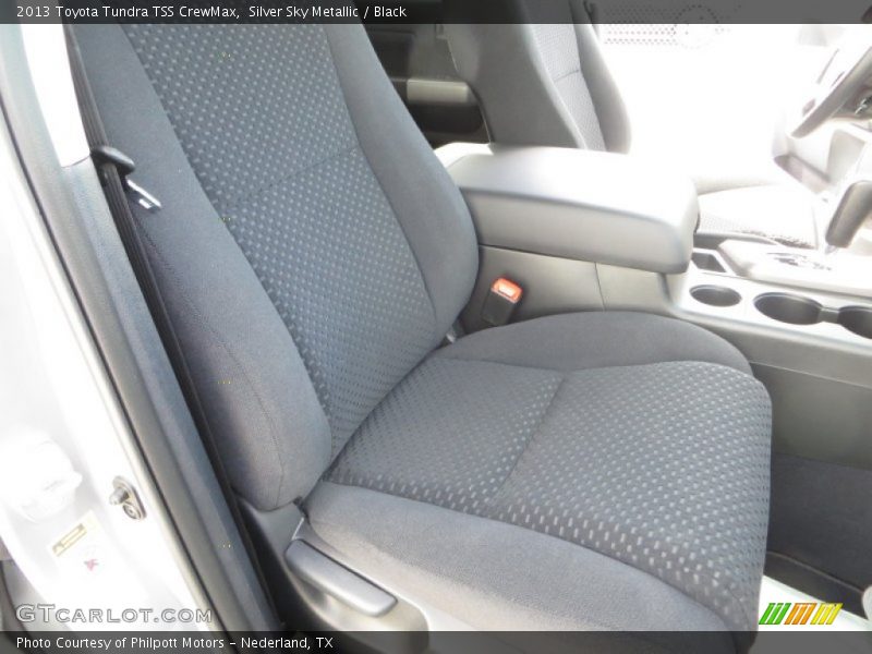 Silver Sky Metallic / Black 2013 Toyota Tundra TSS CrewMax