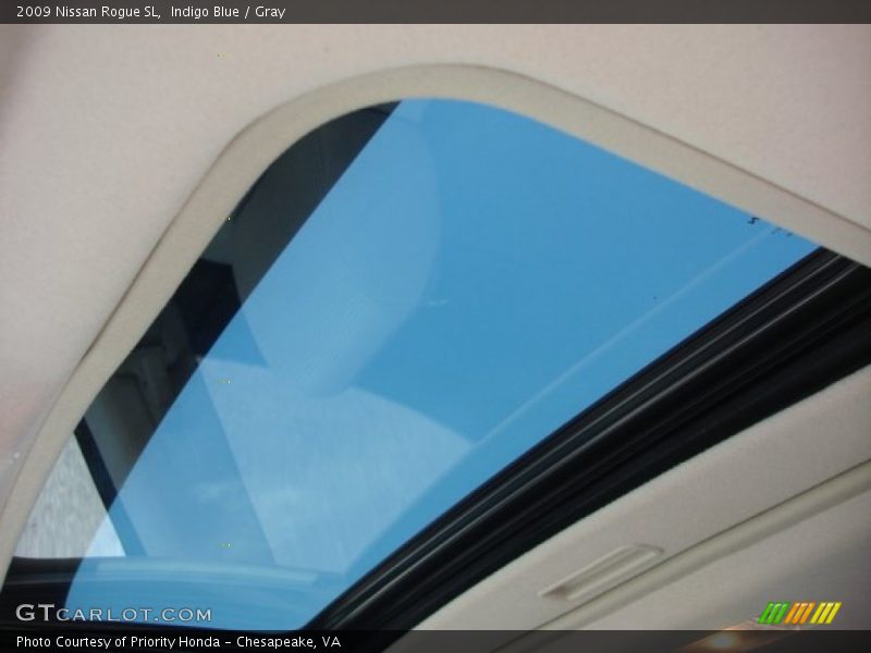 Indigo Blue / Gray 2009 Nissan Rogue SL