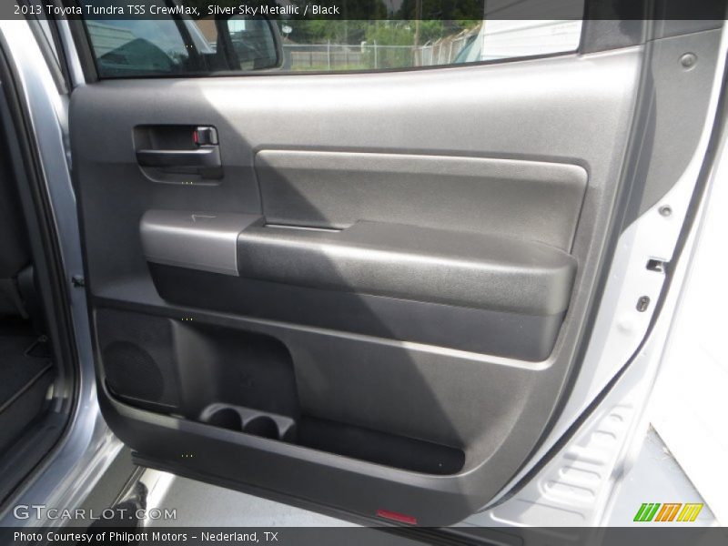 Silver Sky Metallic / Black 2013 Toyota Tundra TSS CrewMax