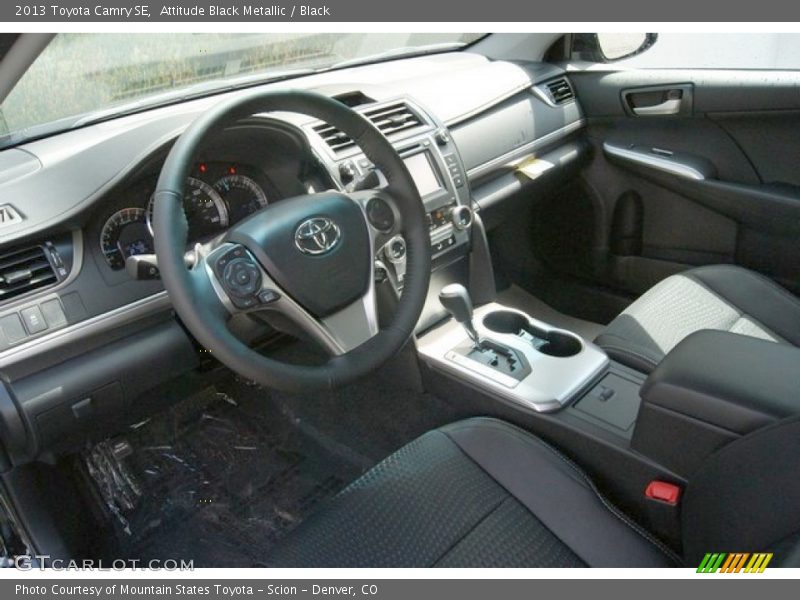 Attitude Black Metallic / Black 2013 Toyota Camry SE