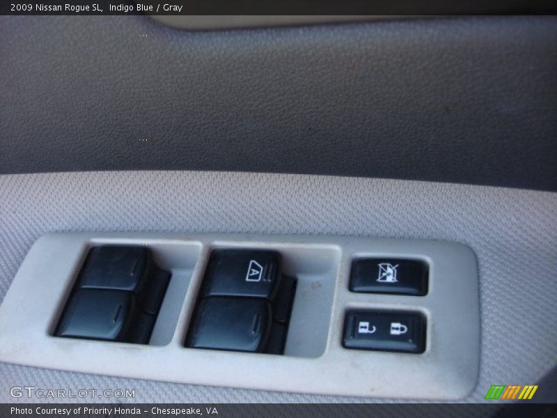 Indigo Blue / Gray 2009 Nissan Rogue SL