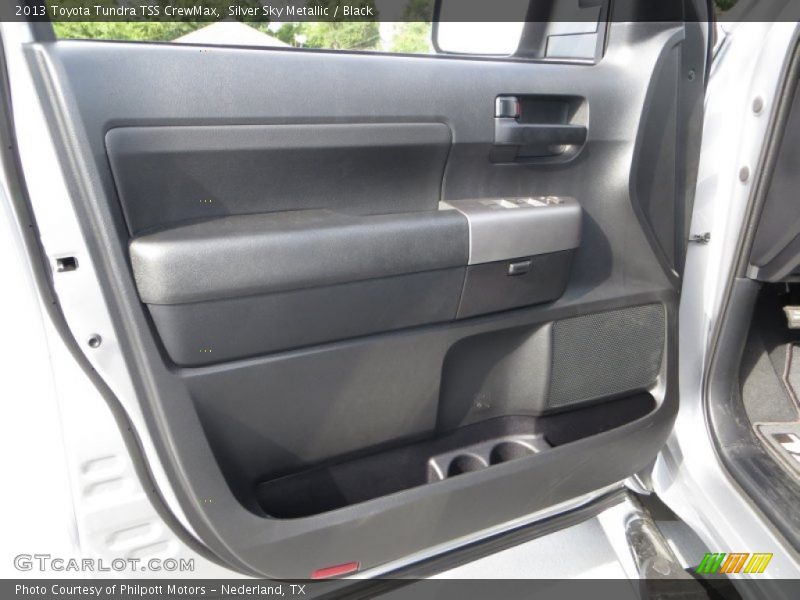 Silver Sky Metallic / Black 2013 Toyota Tundra TSS CrewMax