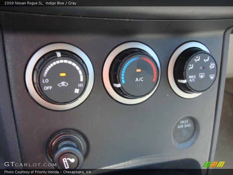 Indigo Blue / Gray 2009 Nissan Rogue SL