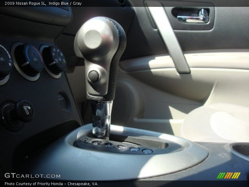 Indigo Blue / Gray 2009 Nissan Rogue SL