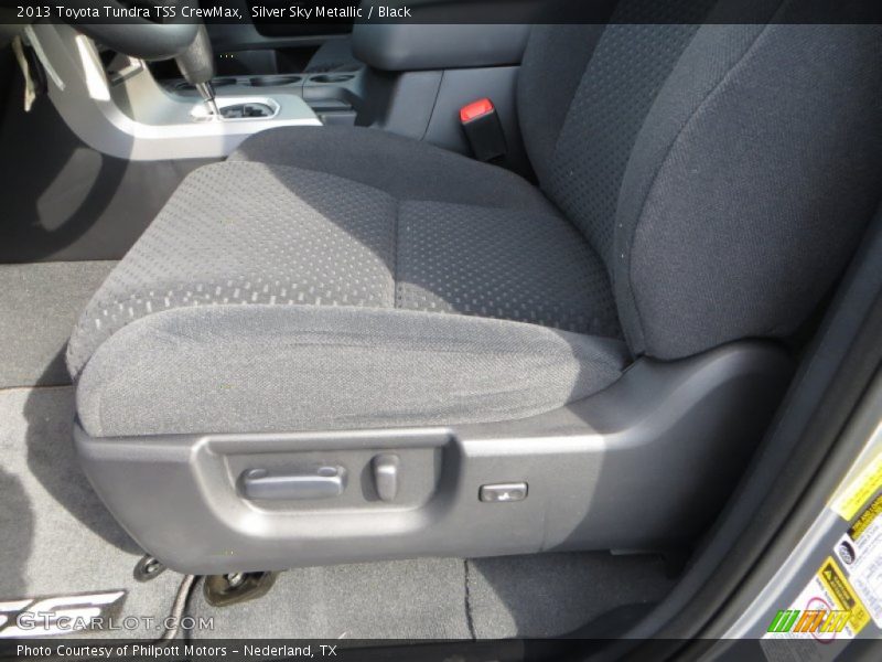 Silver Sky Metallic / Black 2013 Toyota Tundra TSS CrewMax