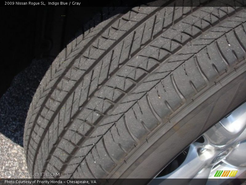 Indigo Blue / Gray 2009 Nissan Rogue SL